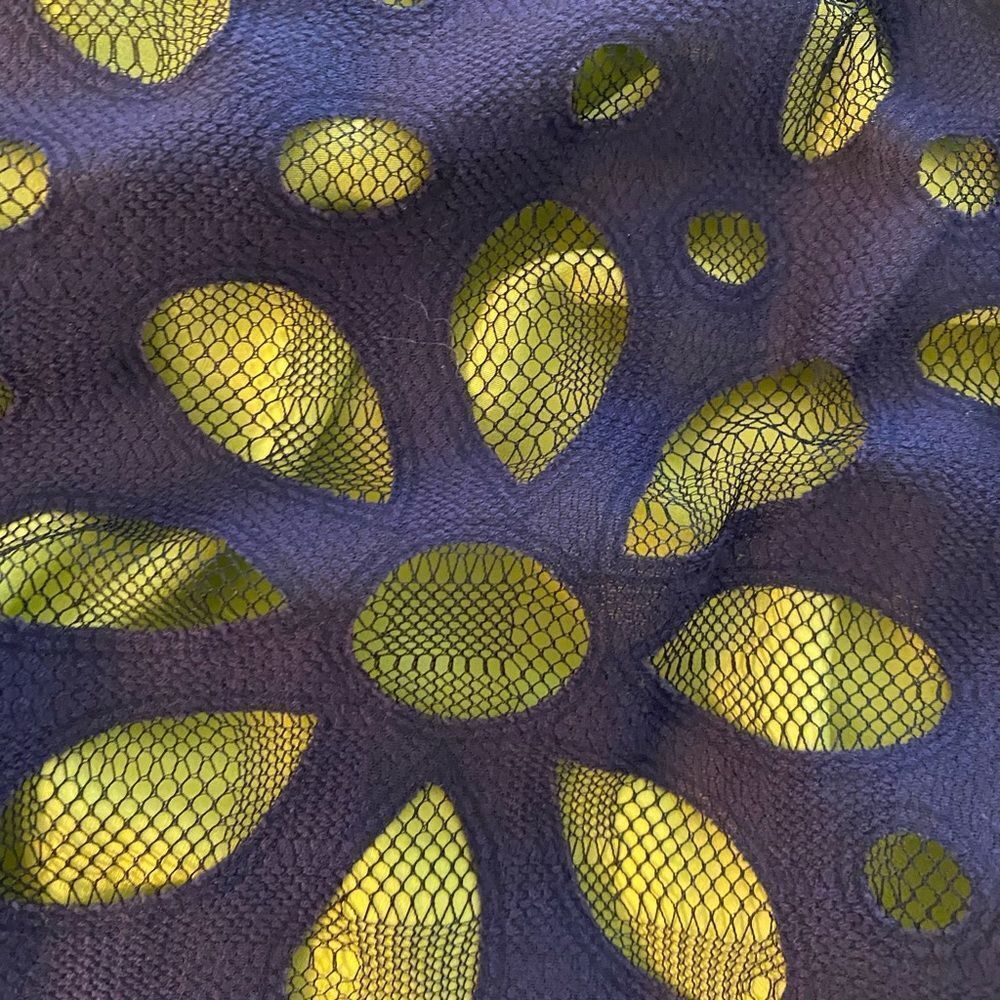 Ivy & Blu Maggy Boutique - 4 green / navy overlay , polyester, cotton - Picture 7 of 7